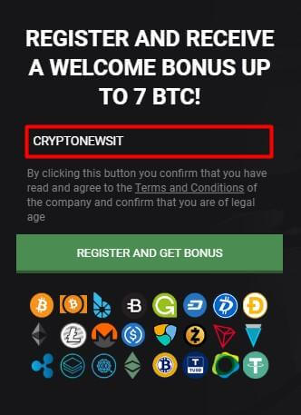 codici bonus di deposito bitcoin