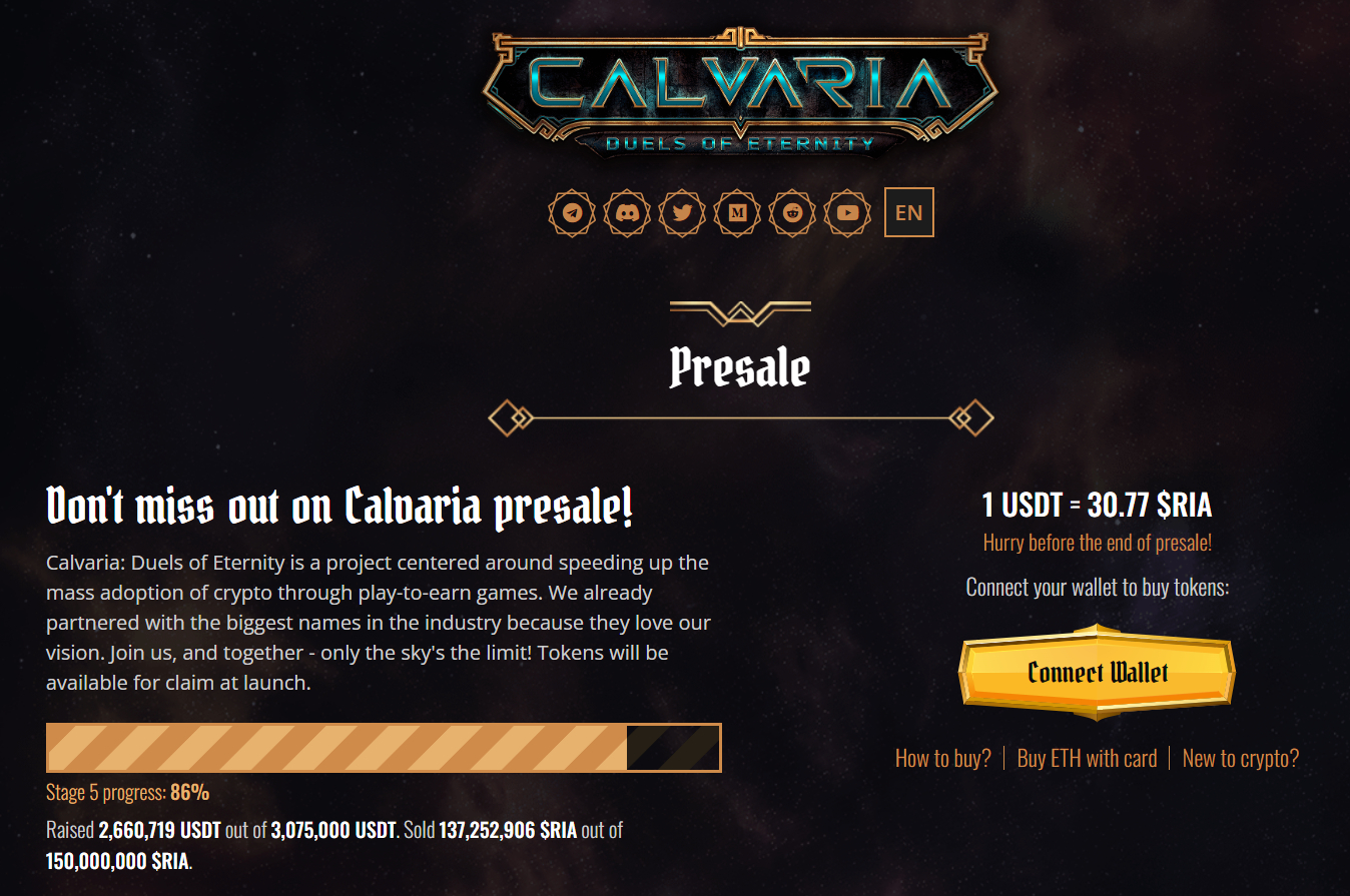 GamerCityNews calvaria Experience the Future of Gaming with This New Play-to-Earn Crypto Game – Get in on the Action Now 