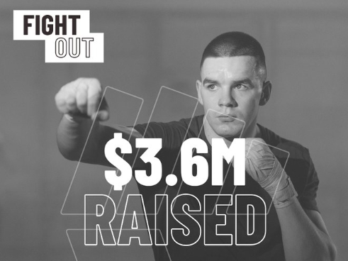 مشروع التحرّك من أجل الكسب فايت آوت (Fight Out) يمضي قدُماً ويجمعُ 3.6 مليون دولار وما يزال عرضُه مستمراً - احصل على مكافأةٍ بنسبة 50% قبلَ فوات الأوان