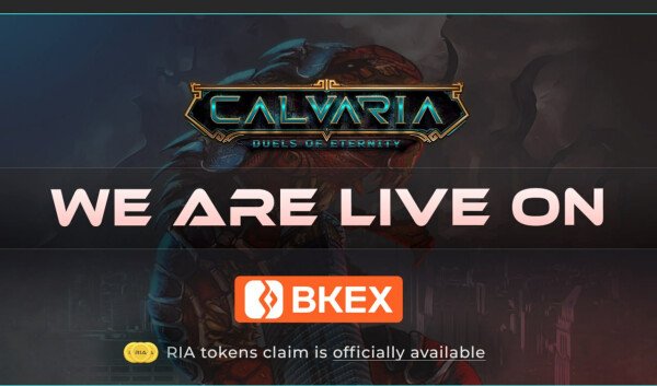 Calvaria, déjà disponible sur BKEX, a augmenté de 125 % en un instant