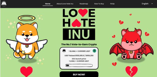 Love Hate Inu - Wird dieser neue Krypto-Vorverkauf die nächste Meme-Coin sein, der explodiert?