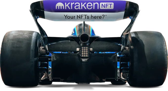 Williams Racing, une écurie de F1 adopte Kraken comme nouveau sponsor