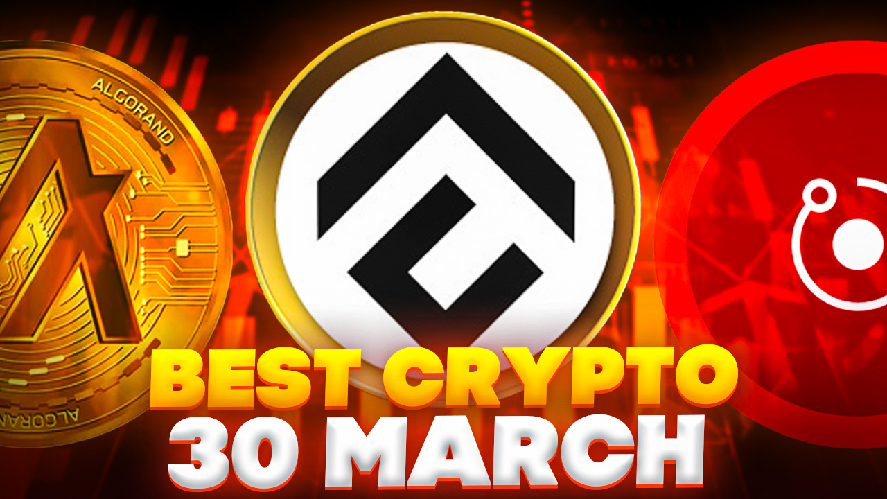Best Crypto to Buy Now 30 March – CFX, ALGO, RNDR