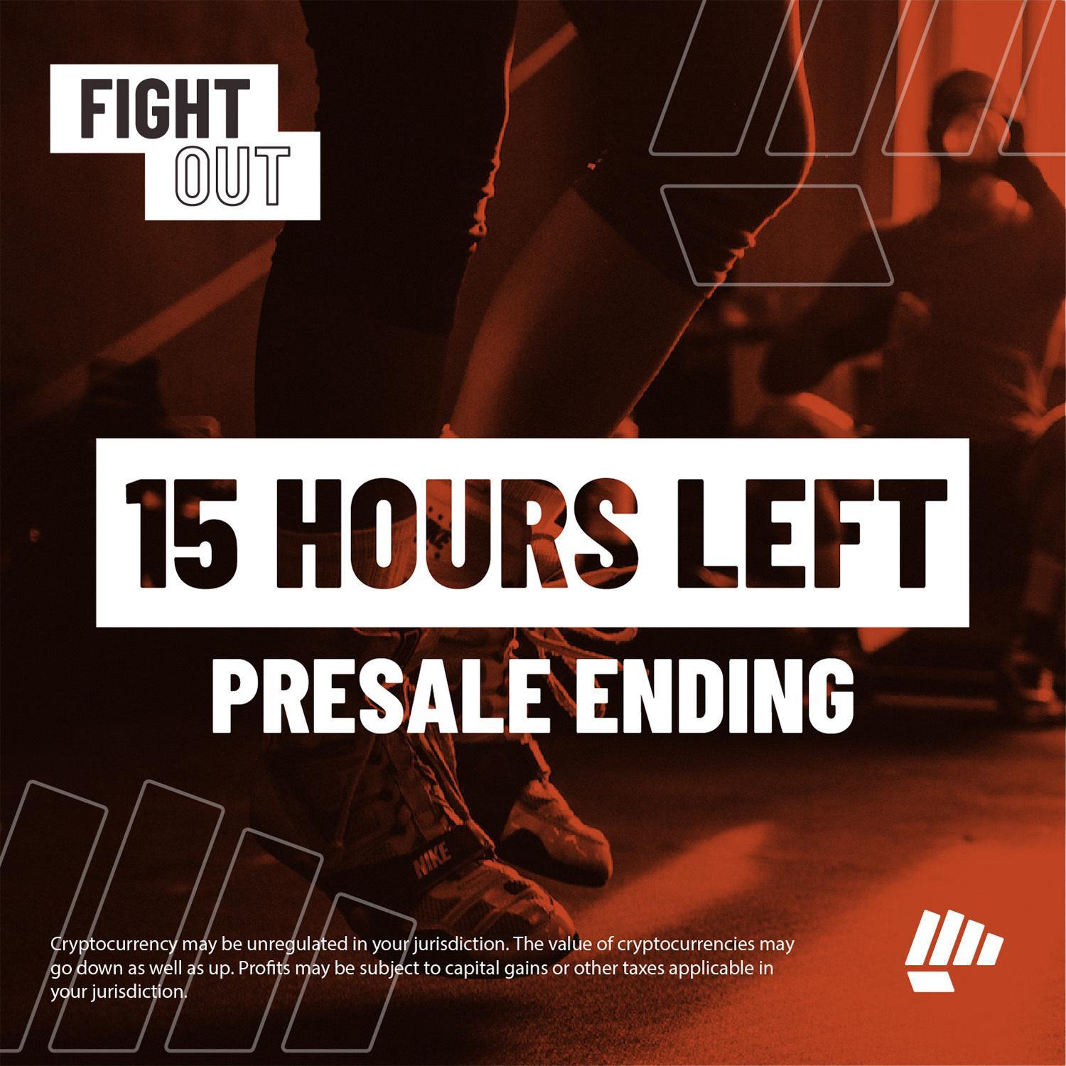 La prévente de Fight Out se termine aujourd'hui - Dernière chance d'acheter avec un bonus de 67%