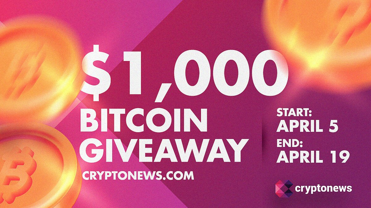 Gana 1.000 dólares en Bitcoin con el nuevo concurso de Cryptonews.com