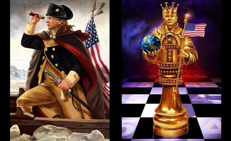 trump-launches-and-sells-out-second-nft-series-depicting-himself-as-george-washington-king-of-hearts