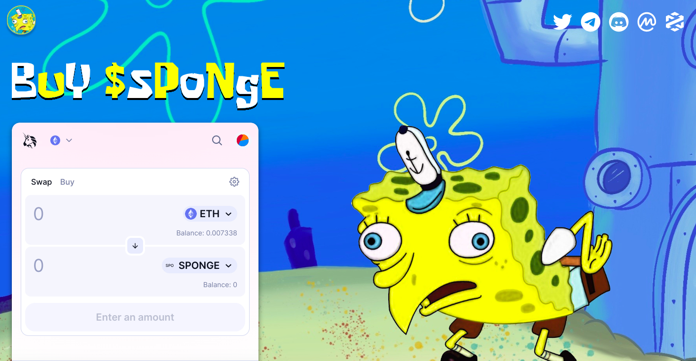 Sådan køber du SpongeBob token i 2023