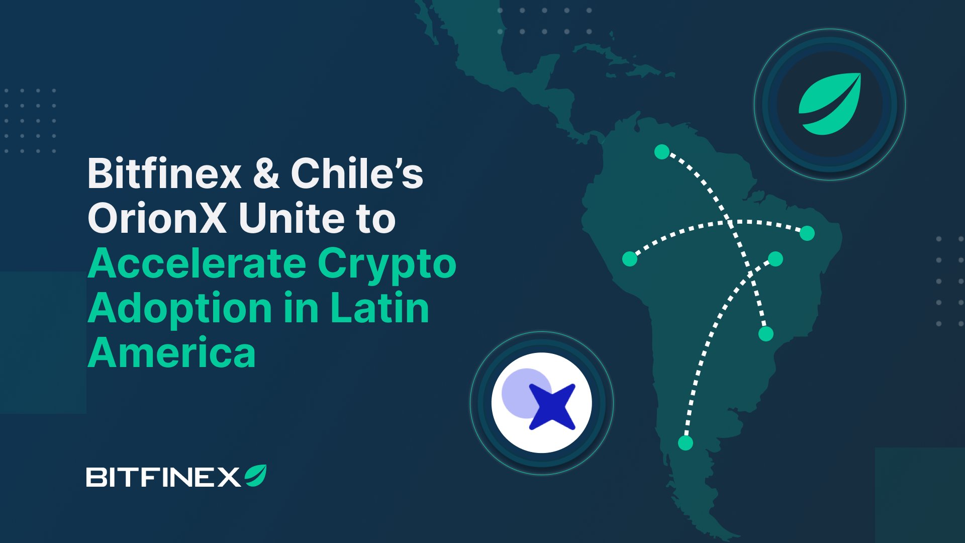 Bitfinex étend son influence en Amérique latine et investit sur OrionX