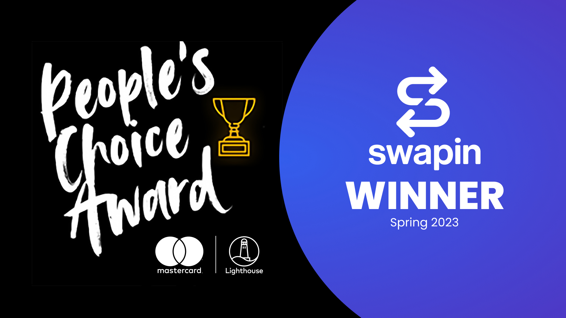 Swapin Wins People's Choice Award at MasterCard Lighthouse FINITIV Spring 2023 Program
