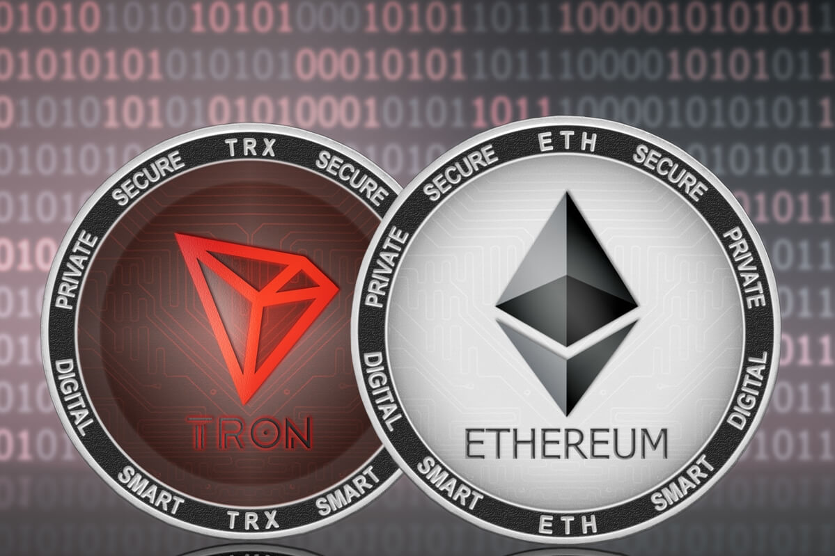 Ethereum (ETH) Į TRON (TRX) Valiutos kursas, skaičiuotuvas internete, keitiklis
