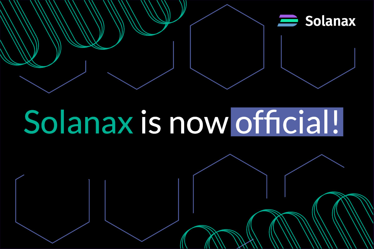 Solanax Now Officially Part of Solana Ecosystem! Jump Into Solanax IEO