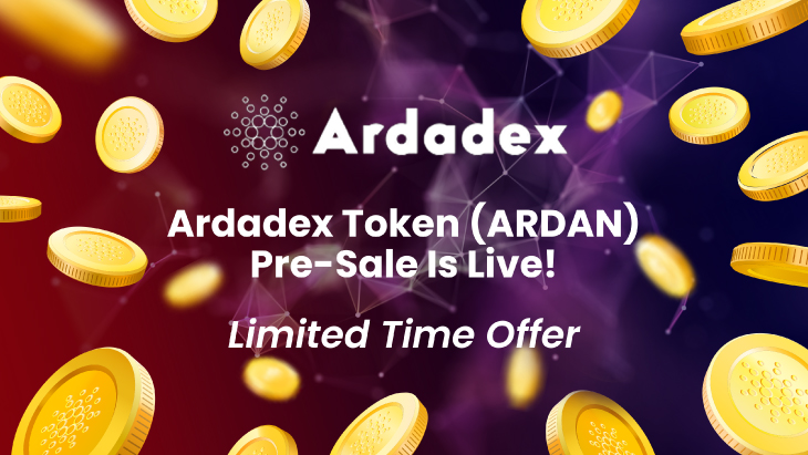 Ardadexプロトコルのファーストステージトークンセールを実施中、アーリーインベスターの枠を限定