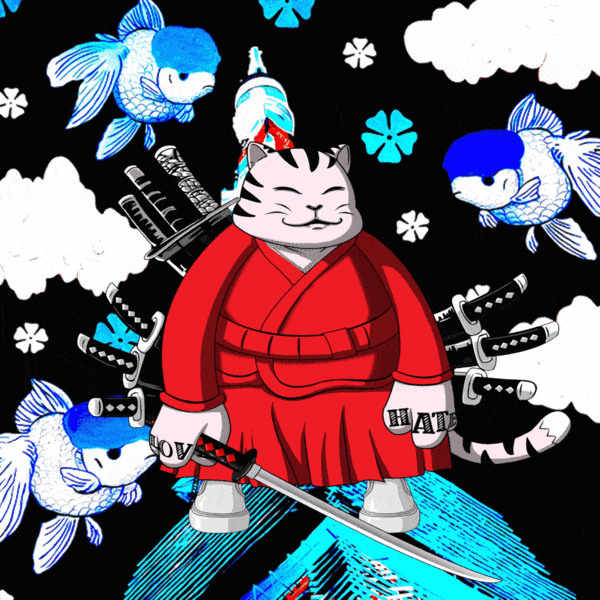 Hiro Ando Iconic 4747 Samurai Cats 5 Ocak'ta Halka Açık Satış