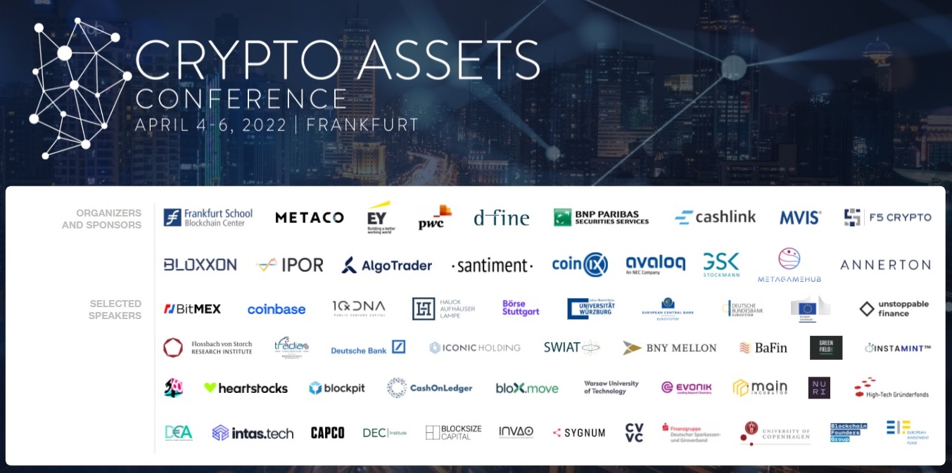 Crypto Assets Conference 2022A | April 4 till April 6, 2022