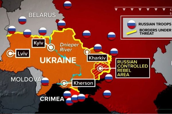 Regionale interesse in Bitcoin ziet opleving nadat Rusland Oekraïne binnenvalt