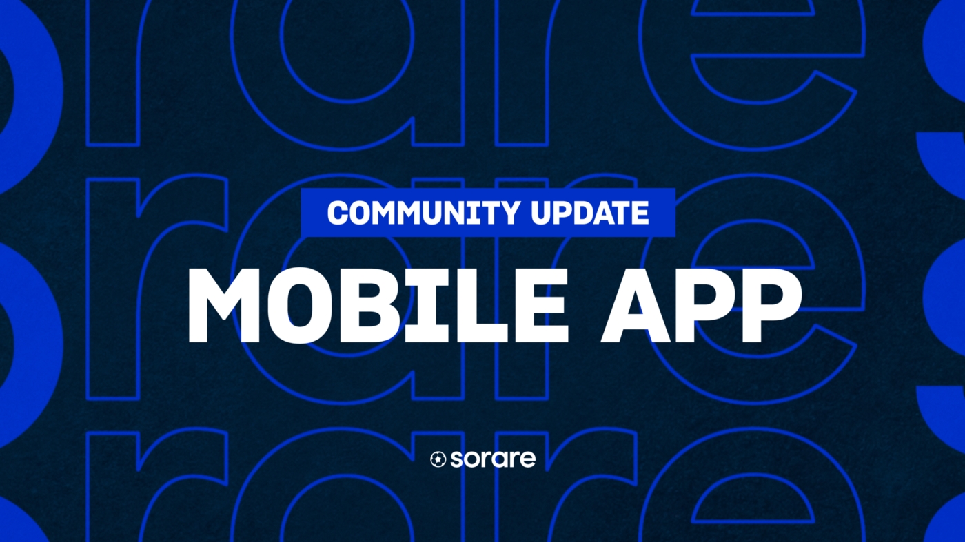 L’application mobile de Sorare est désormais disponible dans l'App Store