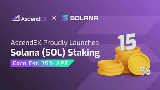 $SOL Staking Now Available on AscendEX Earn