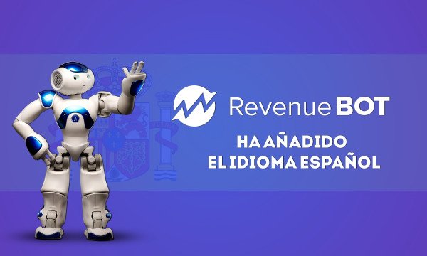 RevenueBot ha añadido el idioma Español