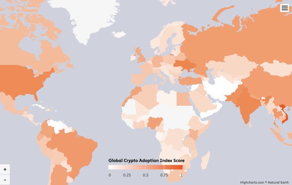 Ci Sono Alcune Grandi Sorprese nel Global Crypto Adoption Index 2022