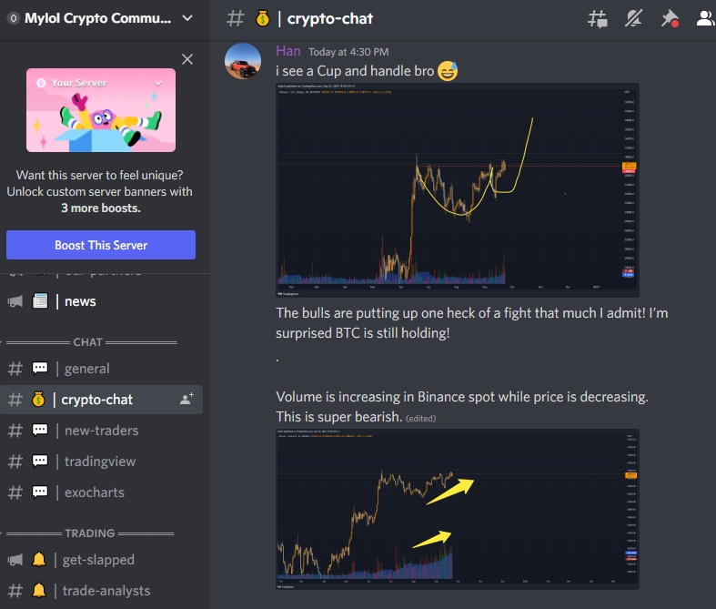 Discord cryptocurrency chat free bitcoins scam