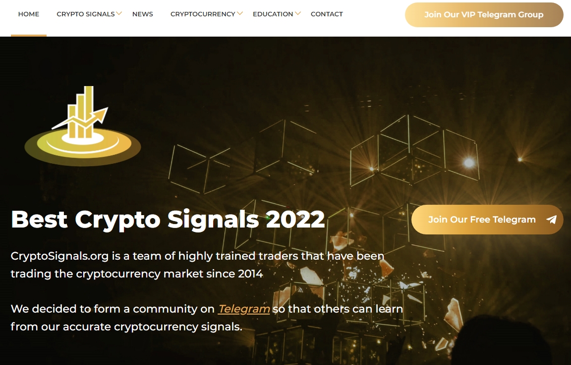 cryptosignals website
