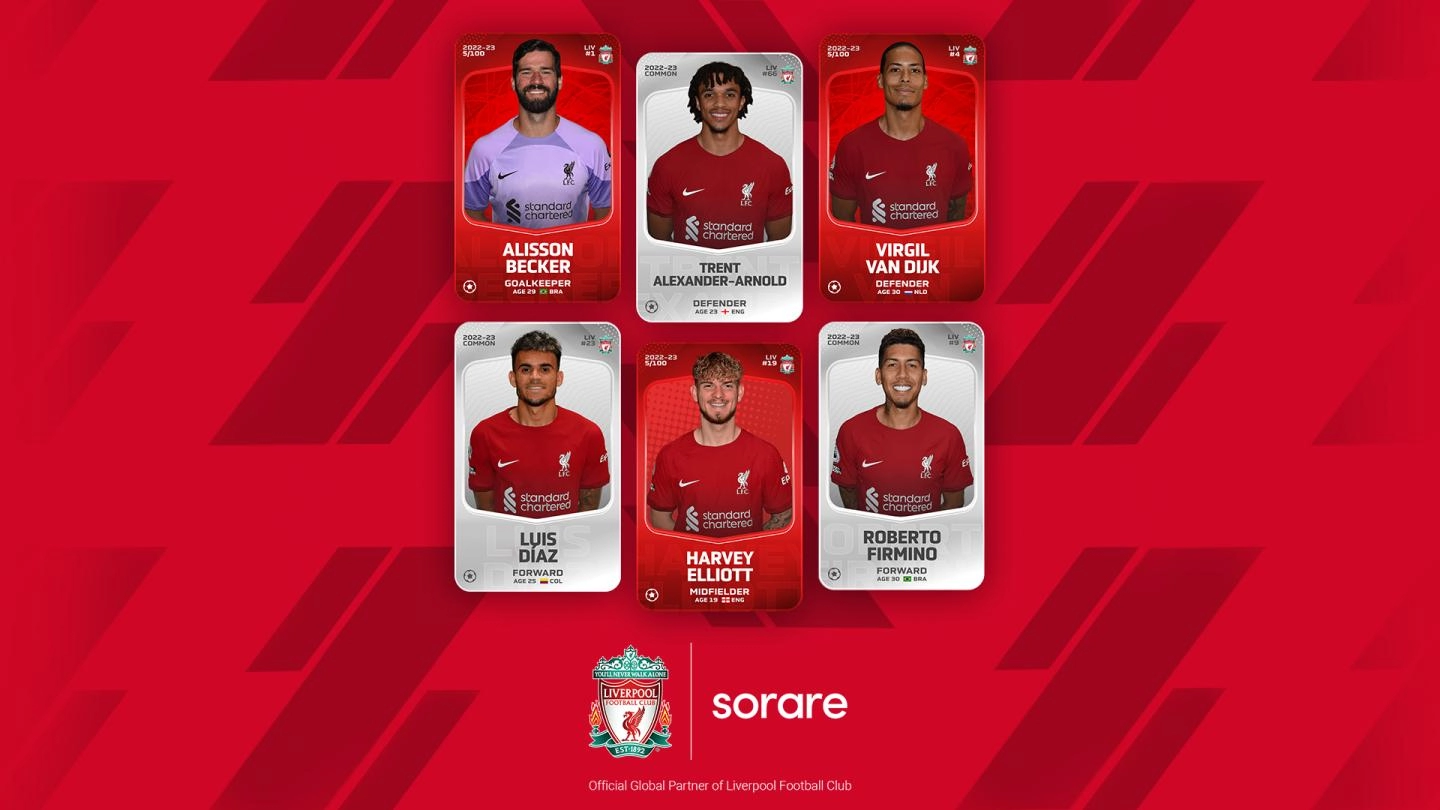 Liverpool FC strengthen partnership with Sorare
