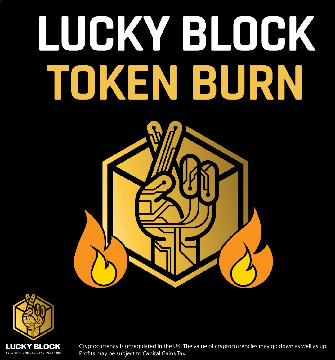 Lucky Block 1% Supply Burn Starts Today