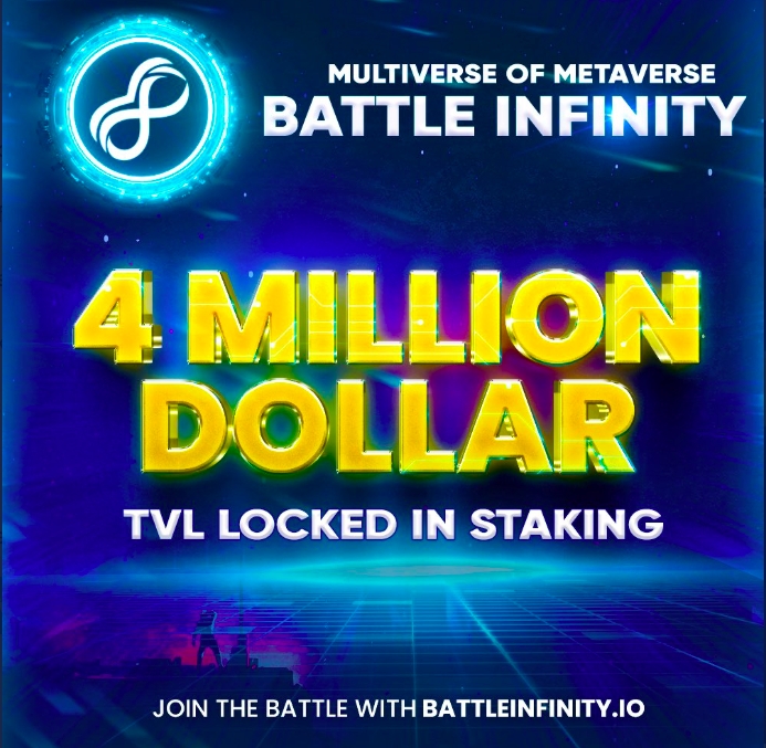 Battle Infinity Surpasses  Million IBAT Tokens Staked – Here’s Why It Can Go To The Moon
