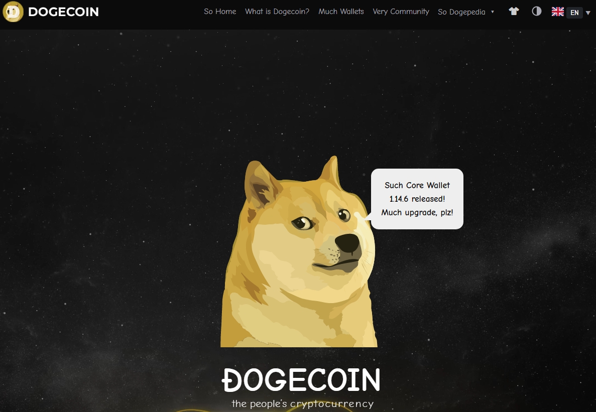 dogecoin website
