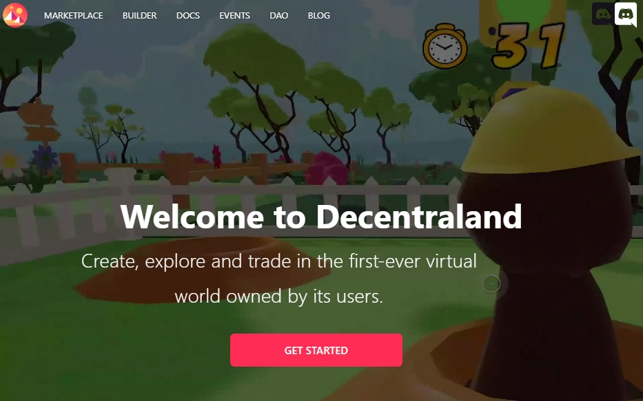 decentraland website