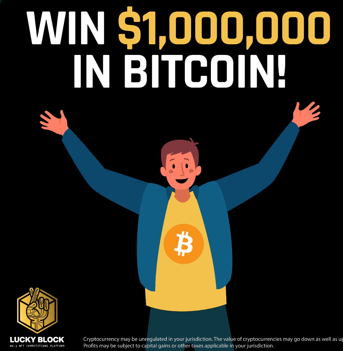 lucky block bitcoin prize