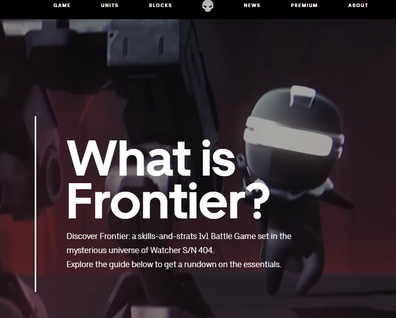 frontier website