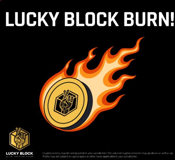 Il Prezzo di Lucky Block si Consolida in Vista del Token Burning