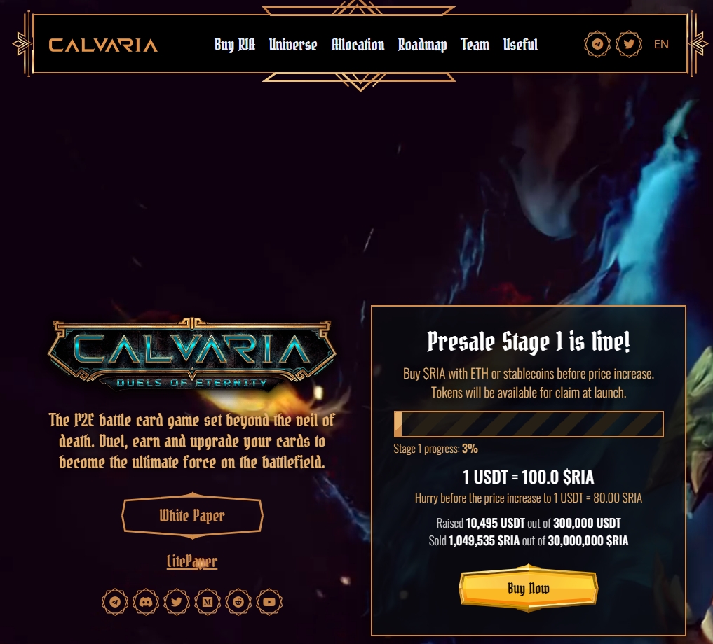 calvaria website