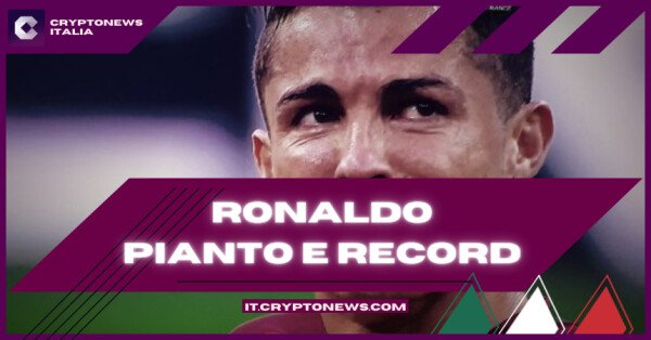 Cristiano Ronaldo: il pianto, il record e gli NFT