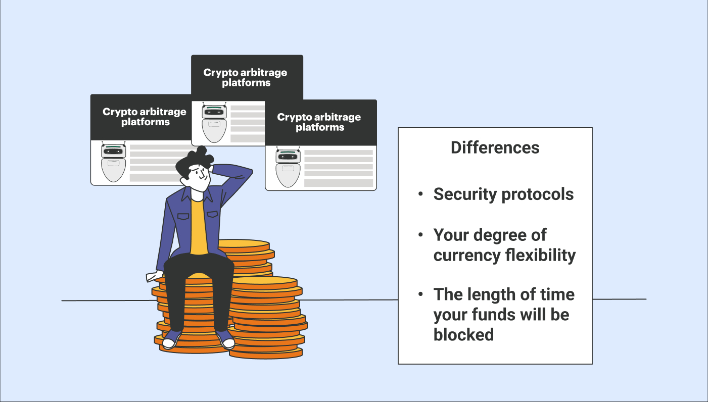 Differences between Crypto Arbitrage Platforms