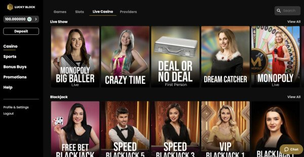 Lucky Block Launches Exciting New Crypto Casino with Slots, Poker and Live Casino – LBLOCK Price Pump Incoming?