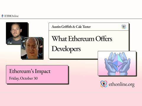 Wat Ethereum ontwikkelaars biedt - Austin Griffith & Cale Teeter