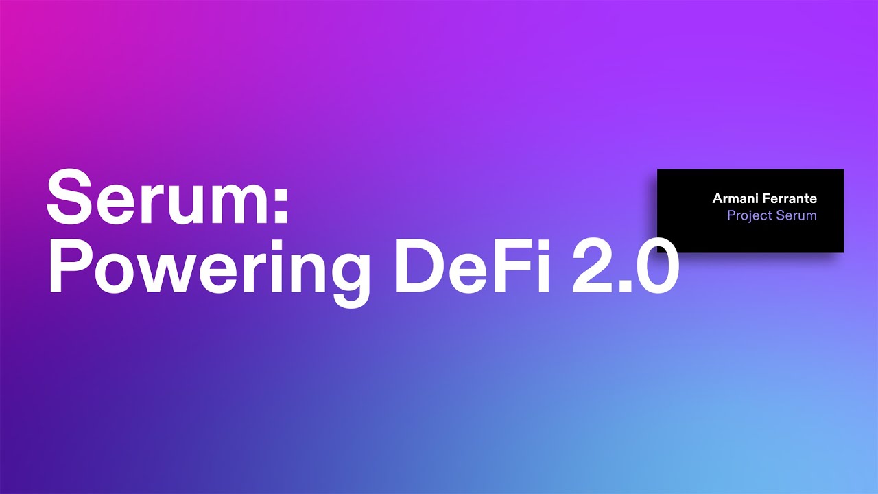 Serum: Impulsionando DeFi 2.0