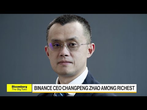 O CEO da Binance, Changpeng Zhao, tem mais de US$ 100 bilhões