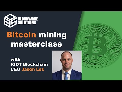 Jason Les: Bitcoin Mining Masterclass