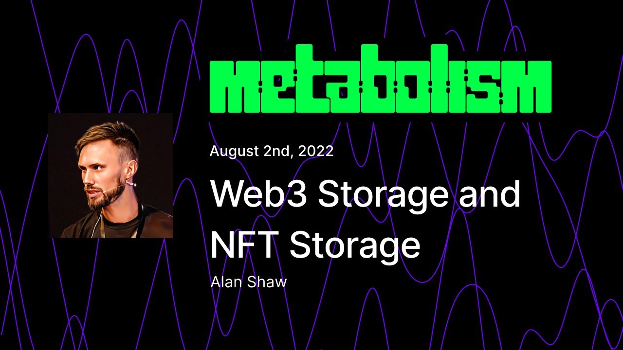Armazenamento Web3 e Armazenamento NFT - Alan Shaw