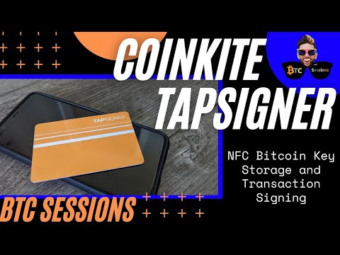 Tapsigner: NFC Bitcoin Cold Storage