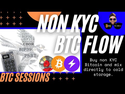 Non KYC Bitcoin - Buy, Mix & Store - Full Tutorial