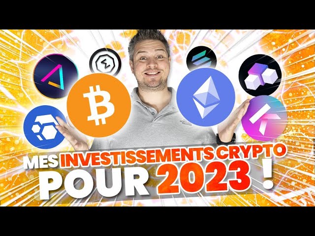 Mes investissements crypto pour 2023